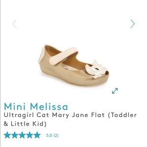 Mini Melissa’s Toddler Size 8